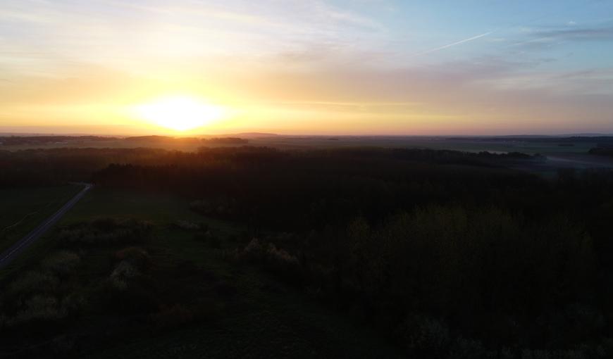 Levé du jour sur le Chemin des Dames, le 16 avril 2018