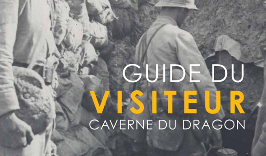 Nouveauté : le Guide du Visiteur de la Caverne du Dragon, en vente à la libraire-boutique du Centre d'Accueil du Visiteur