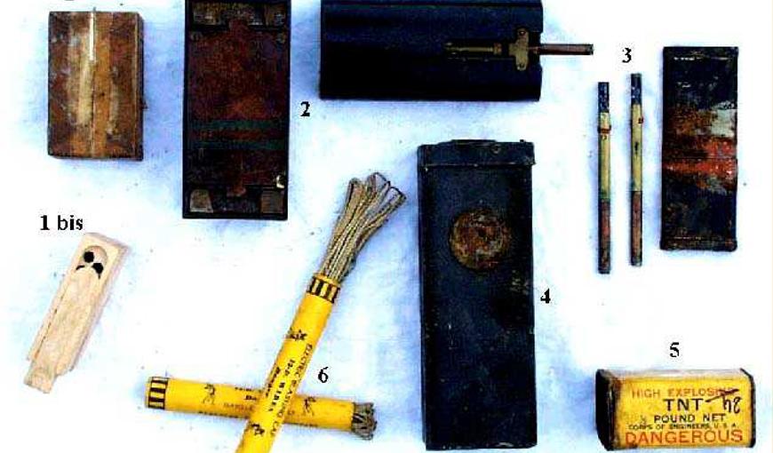 Quelques exemples d'explosifs