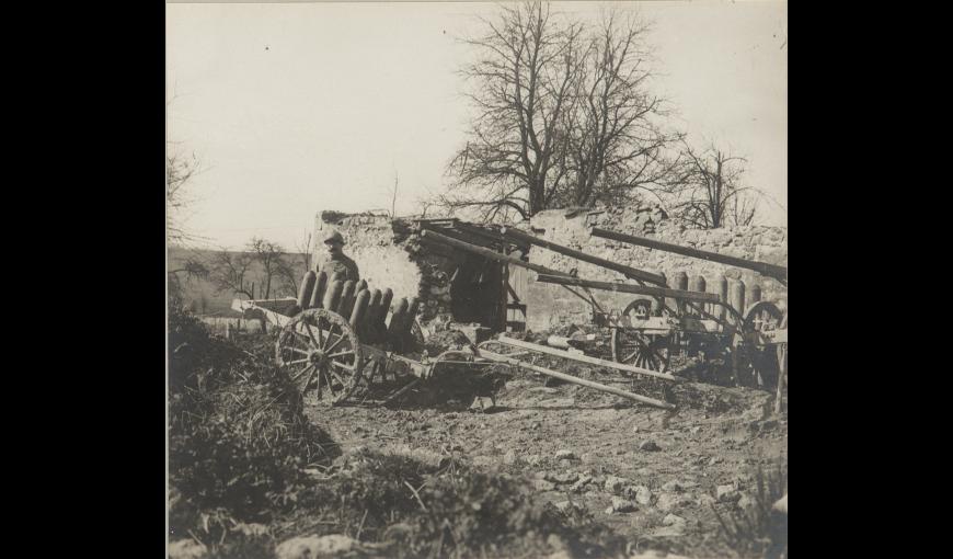 Crapouillots Oulches avril 1917