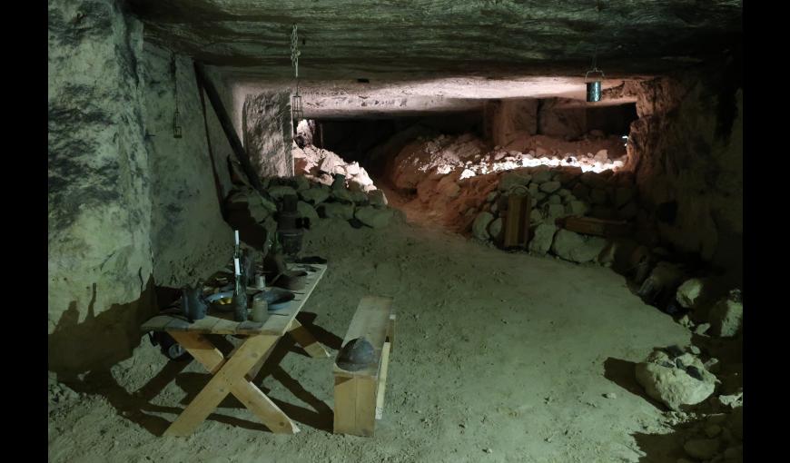 Les souterrains de la Caverne du Dragon, mai 2019