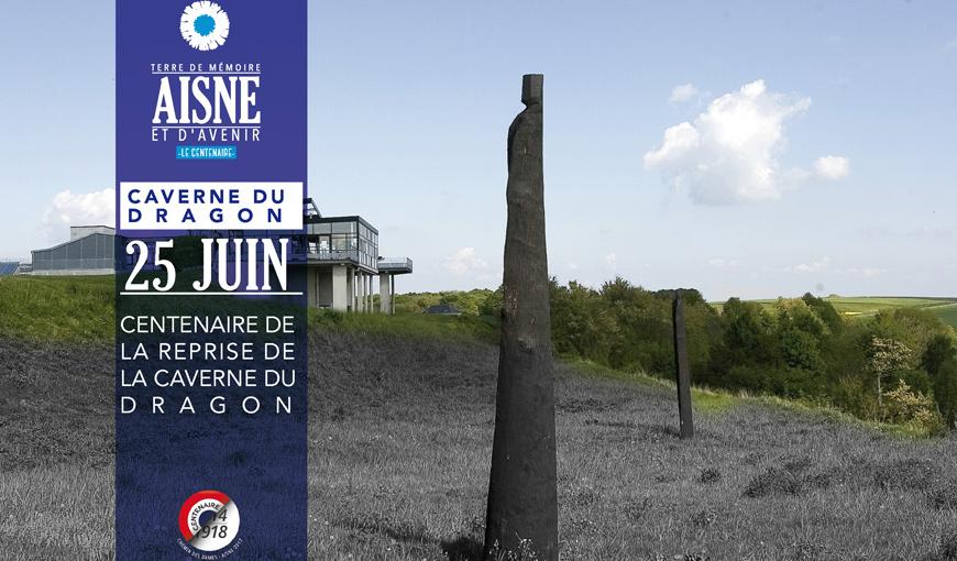 Centenaire de la reprise de la Caverne du Dragon (Aisne)