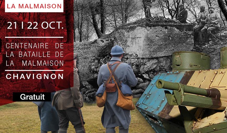 [Centenaire de la bataille de la Malmaison] 21/22 octobre 2017, à Chavignon