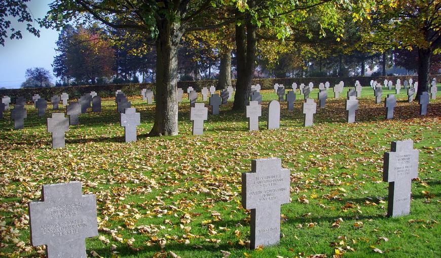 Cimetière allemand de Cerny-en-Laonnois (Aisne)