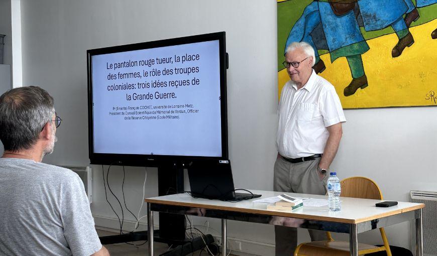 Conférences "Idées reçues sur la Grande Guerre" par François Cochet, juin 2025 