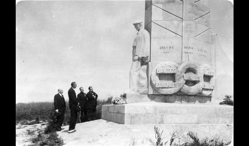 Craonnelle, Monument des Basques