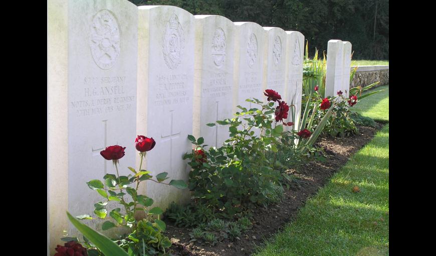 La Ville-aux-bois british cemetery