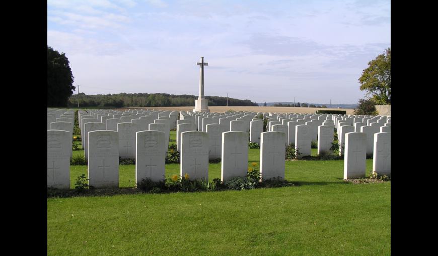 La Ville-aux-bois british cemetery