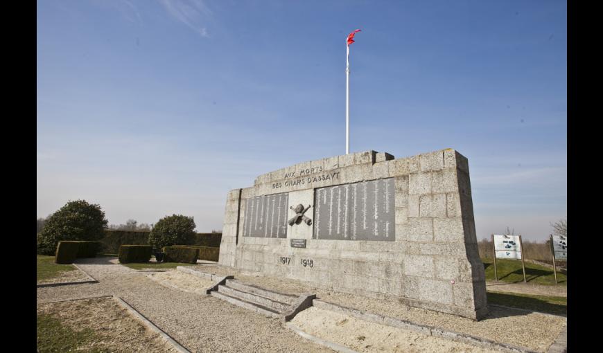 Monument national aux chars d'assaut à Berry-au-Bac (Aisne)