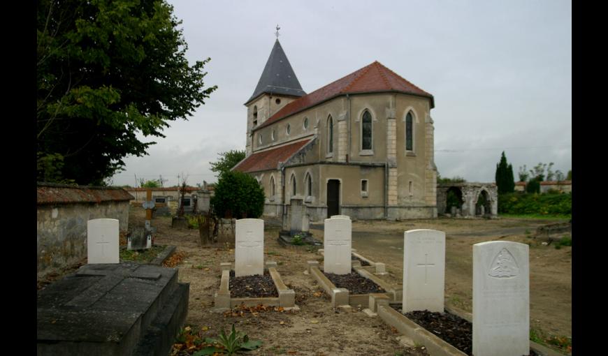 Cimetière communal de Pargnan (Aisne)