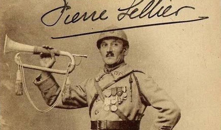 Caporal Pierre Sellier, clairon qui sonna l'Armistice de la Grande Guerre