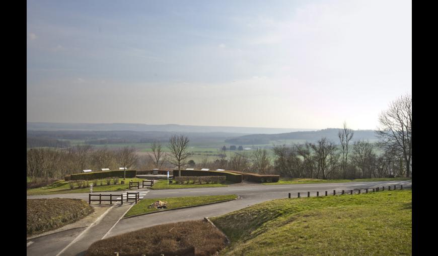 Vue depuis le plateau de Californie (Aisne)