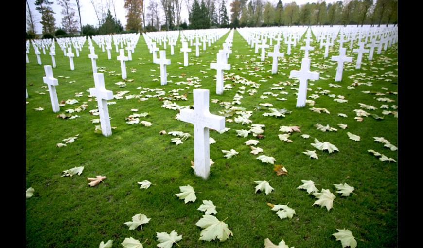 Cimetière américain "Oise-Aisne" à Seringes-et-Nesles