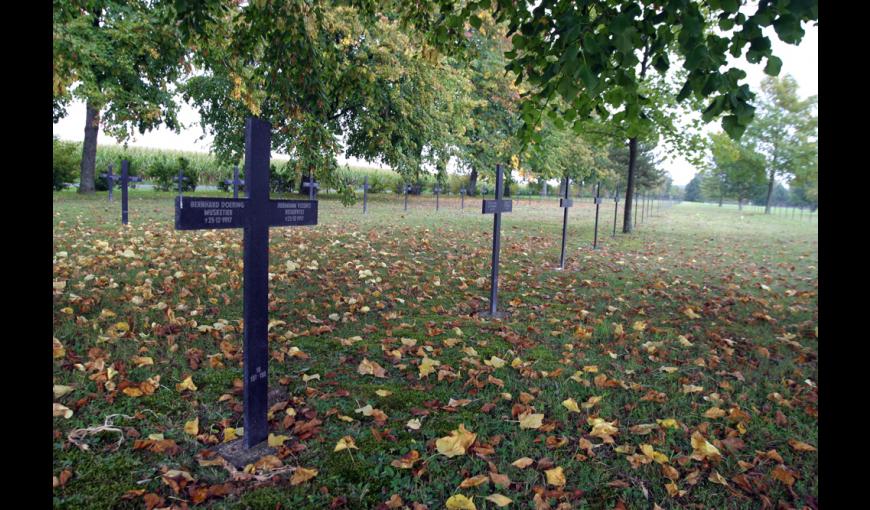 Cimetière militaire allemand de Sissonne (Aisne)