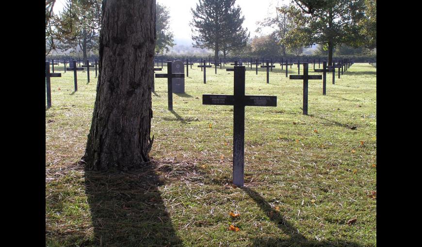 Cimetière militaire allemand de Sissonne (Aisne)