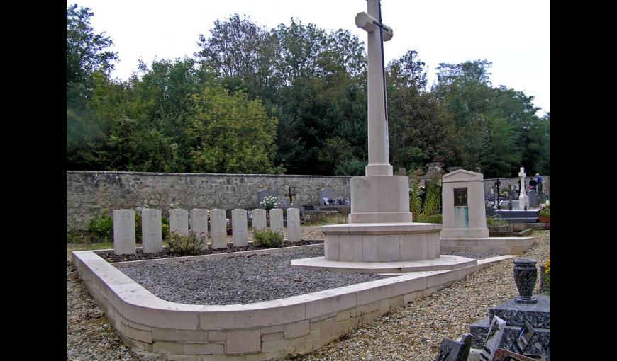 Cimetière communal de Soupir (Aisne)