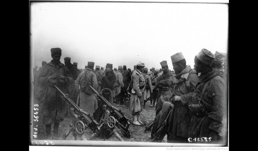 tirailleurs marocains et algériens