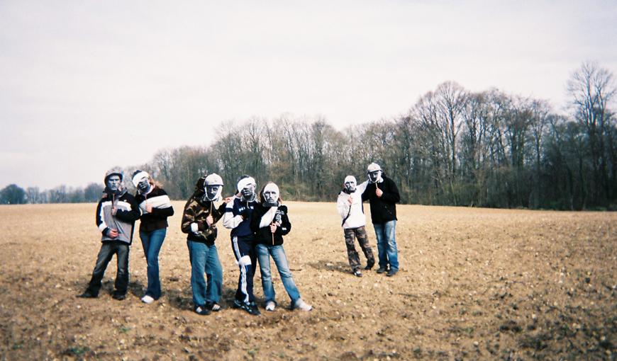 Photographie extraite du projet pédagogique 2007-2008 en partenariat avec les collèges de Corbeny et Vailly-sur-Aisne et la Caverne du Dragon