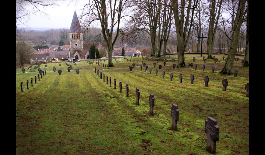 Cimetière allemand de Veslud, Aisne