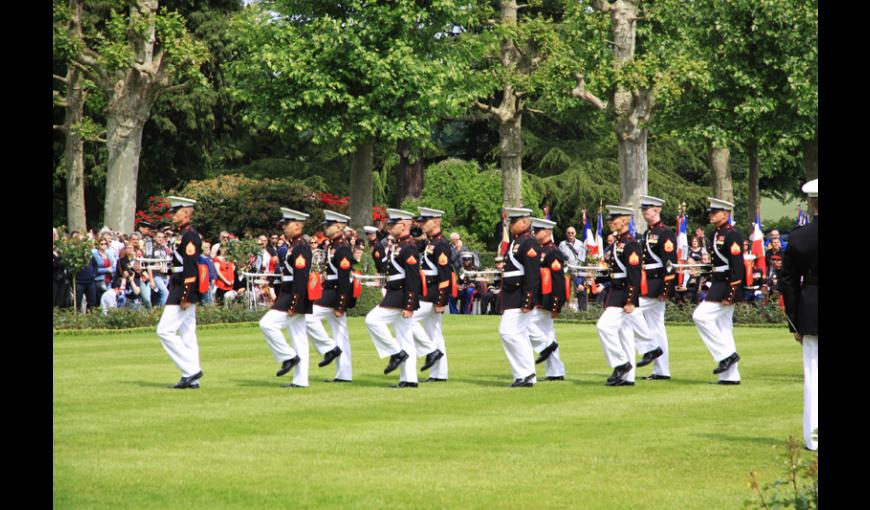 Memorial Day dans le cimetière américain de Seringes-et-Nesles