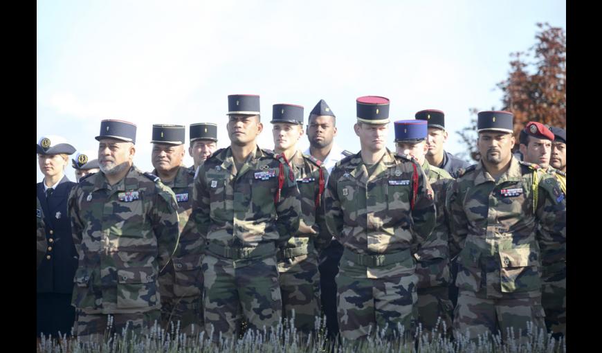  Inauguration du Mémorial international aux joueurs de rugby morts durant la Grande Guerre : "Rubans de la Mémoire", le 16 septembre 2017