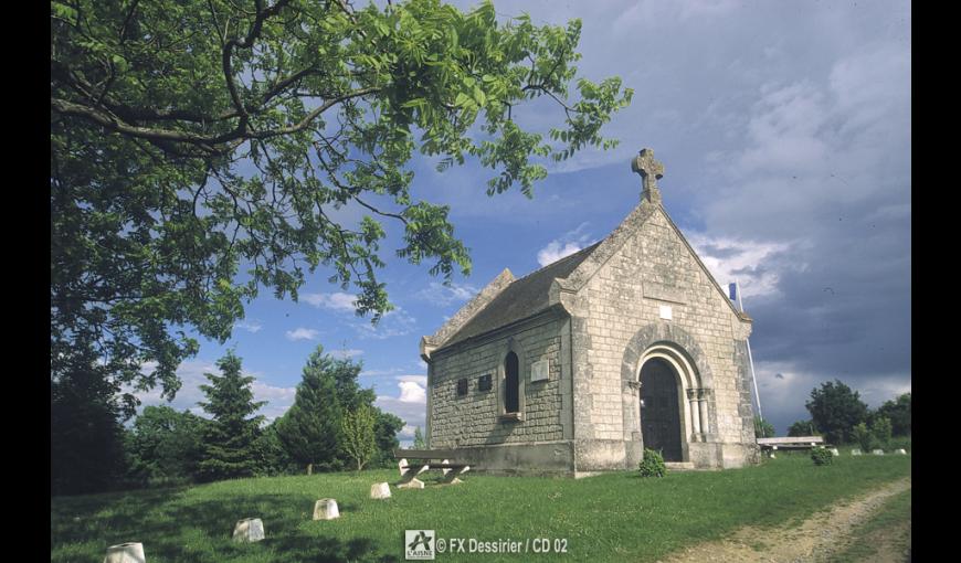 La chapelle Saint-Berthe, à Filain (Aisne)