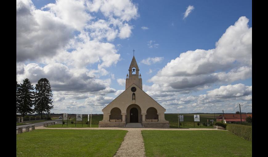 La chapelle mémorial du Chemin des Dames 