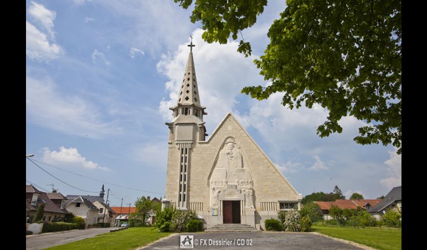 L'église de Montenault