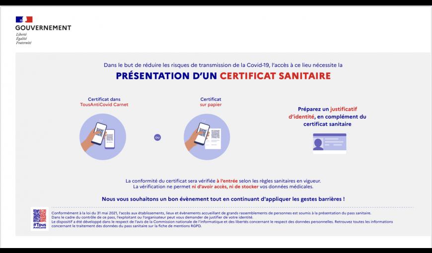 pass sanitaire