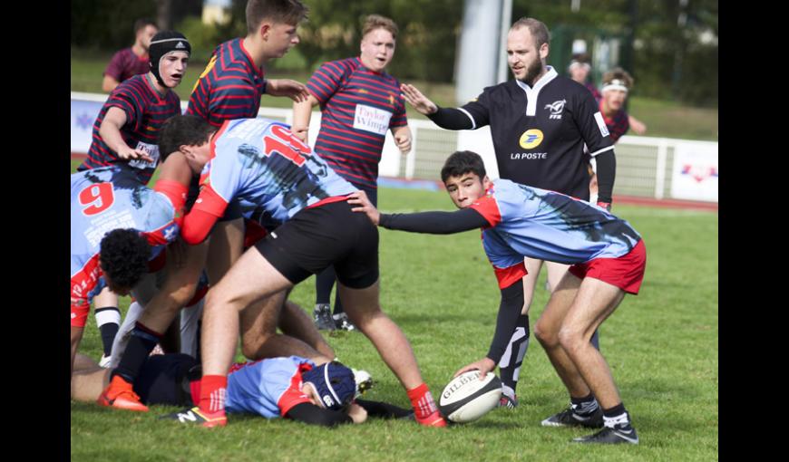 Tournoi de jeunes « La tranchée des rugbymen » avec les clubs de Compiègne, Epernay et Trojans FC d'Angleterre, Firewood du Pays de Galles.