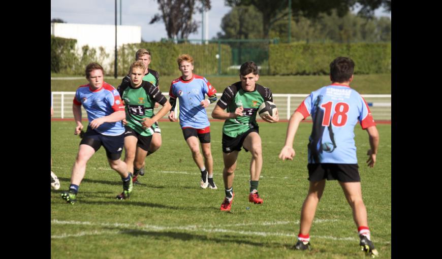 Tournoi de jeunes « La tranchée des rugbymen » avec les clubs de Compiègne, Epernay et Trojans FC d'Angleterre, Firewood du Pays de Galles.