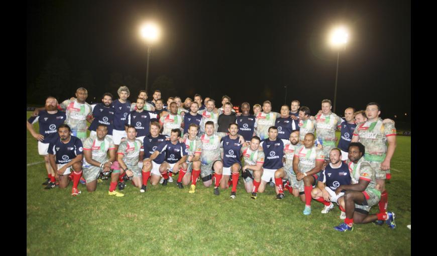  Match de gala entre les stars du rugby britannique « Rugby for Heroes » et les anciens internationaux français des « French Legends ».