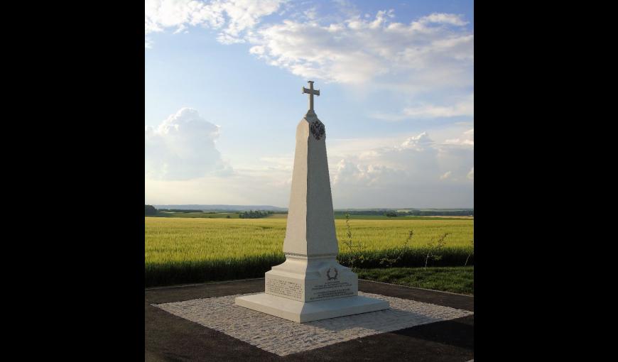monument érigé en mémoire des soldats du corps expéditionnaire russe