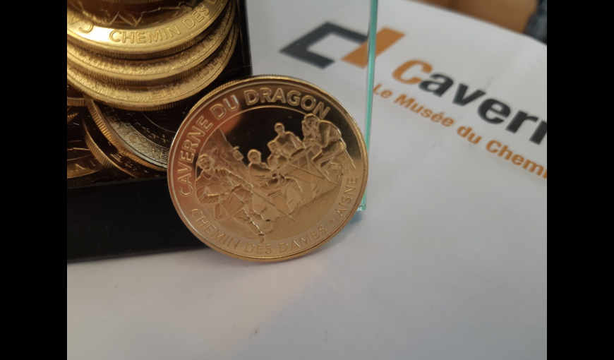 Monnaie de Paris : Médaille Souvenir de la Caverne du Dragon