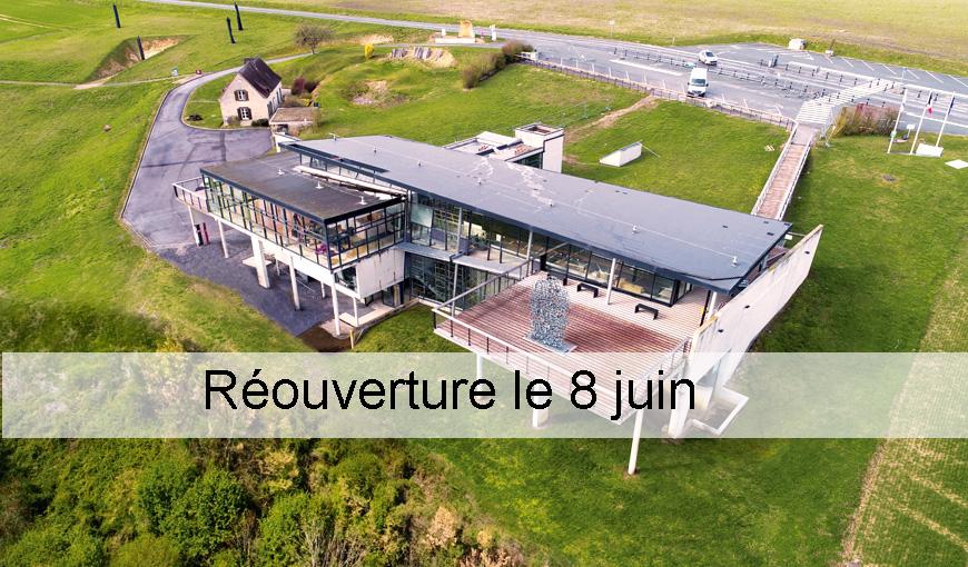 Vue drone du Centre d'accueil du Visiteur - Caverne du Dragon