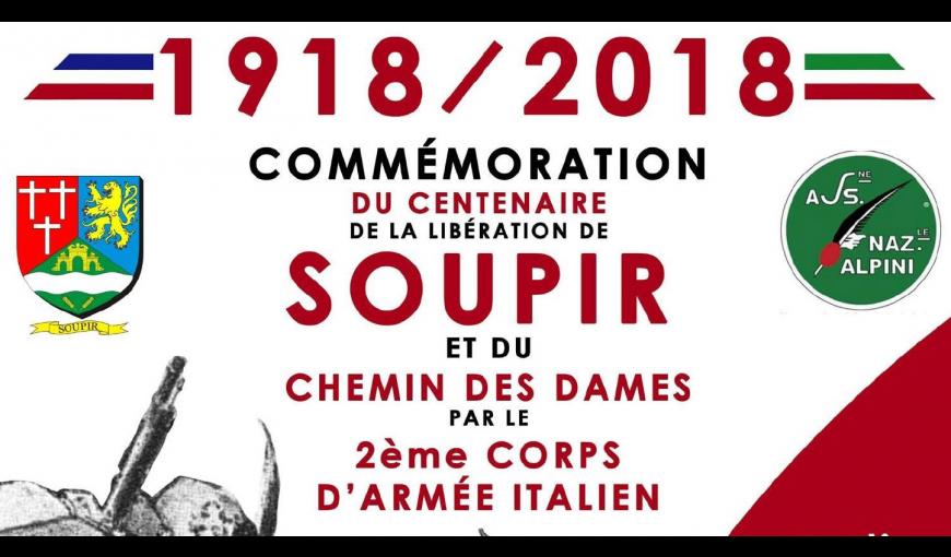 Commémoration du Centenaire de la libération de Soupir