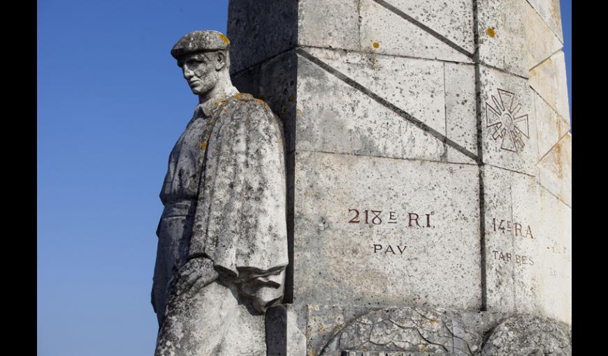 Craonnelle, Monument des Basques