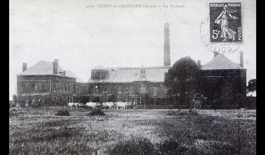 Ancienne sucrerie avant 1914 < Cerny-en-Laonnois < Aisne < Picardie