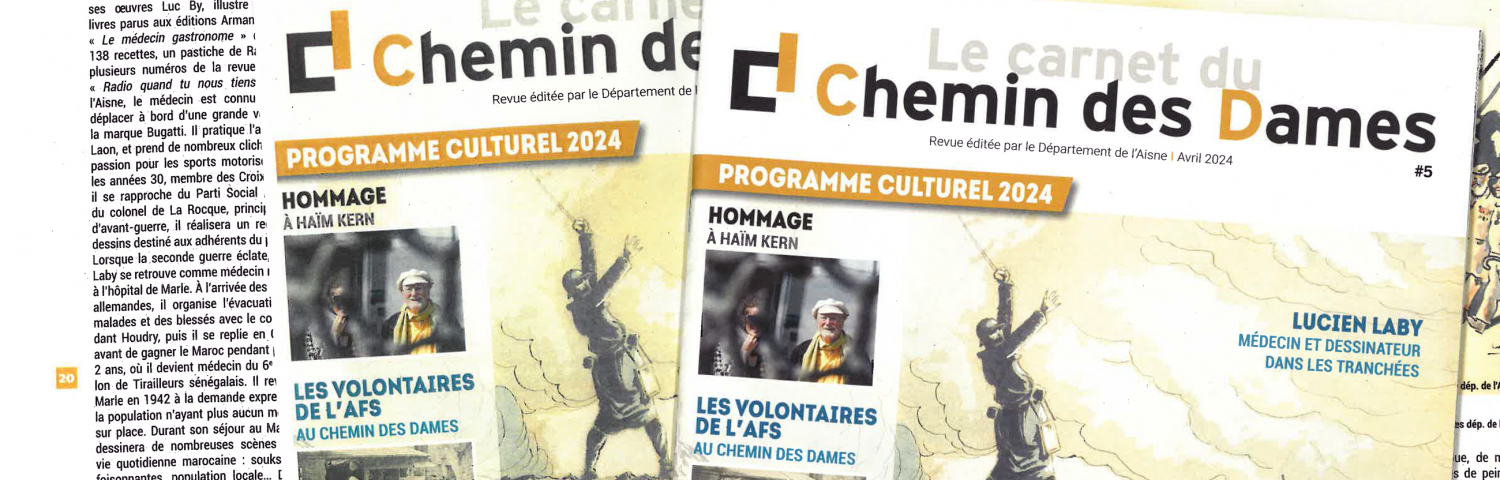 Carnet du Chemin des Dames 2024