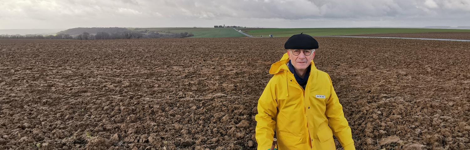 François Mayu sur le Chemin des Dames