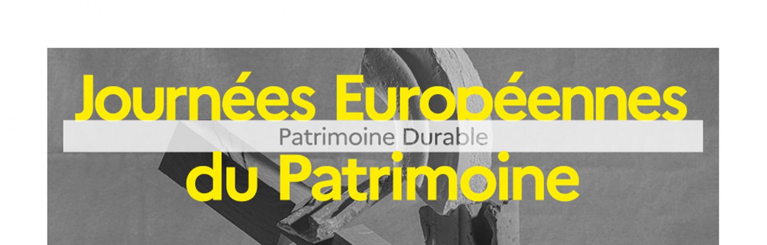 Affiche des Journées européennes du patrimoine 2022