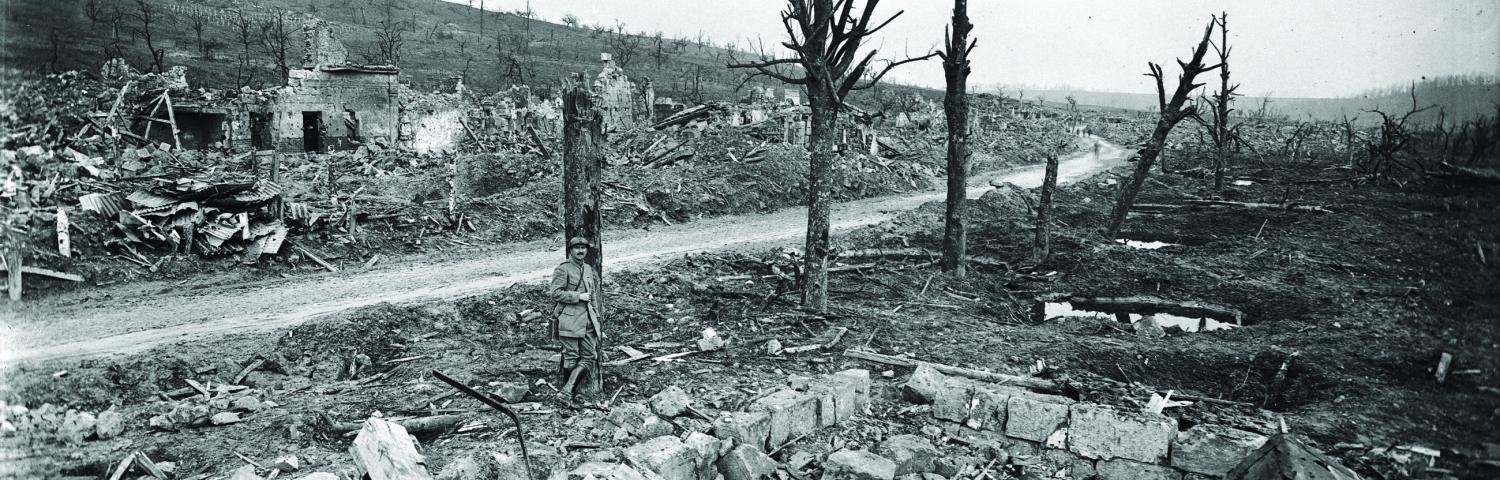 Allemant, village détruit