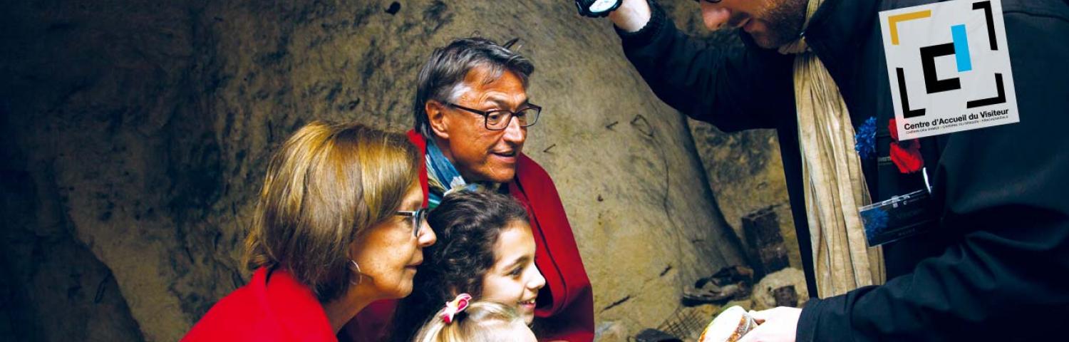Visite guidée des souterrains de la Caverne du Dragon