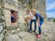 Promenade en famille dans les vestiges du chateau de Fere-en-Tardenois