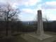 Vue (drone) du monument en hommage au 27e et 27e Bataillon de Chasseurs Alpins situé à Braye-en-Laonnois (Aisne)