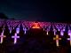 Illumination du cimetière de Craonnelle le 16 avril 2018