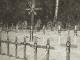 Cimetière provisoire français près de Vassogne, septembre 1917 