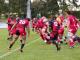 Match de gala entre le « XV du Pacifique » et l’équipe militaire de Grande-Bretagne (Army Rugby Union) au Stade Levindrey de Laon, le 16 septembre 2017