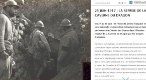 Story-Maps : 25 Juin 1917, la reprise de la Caverne du Dragon