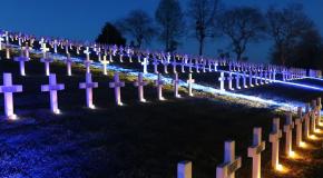 Le cimetière de Craonnelle le 16 avril 2022